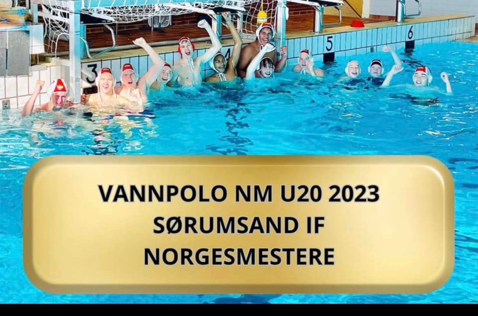 SIF Vannpolo U20 er Norgesmestre!